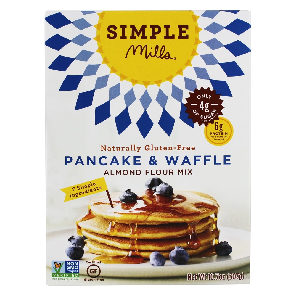 Simple Mills Gluten Free Pancake & Waffle Almond Flour Mix - 10.7oz