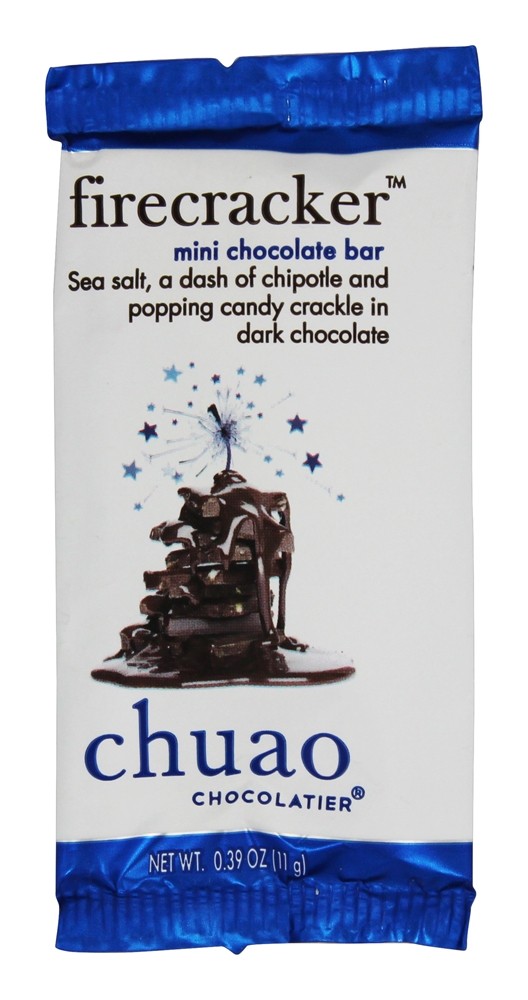 Chuao Chocolate Firecracker Popping Candy Bar