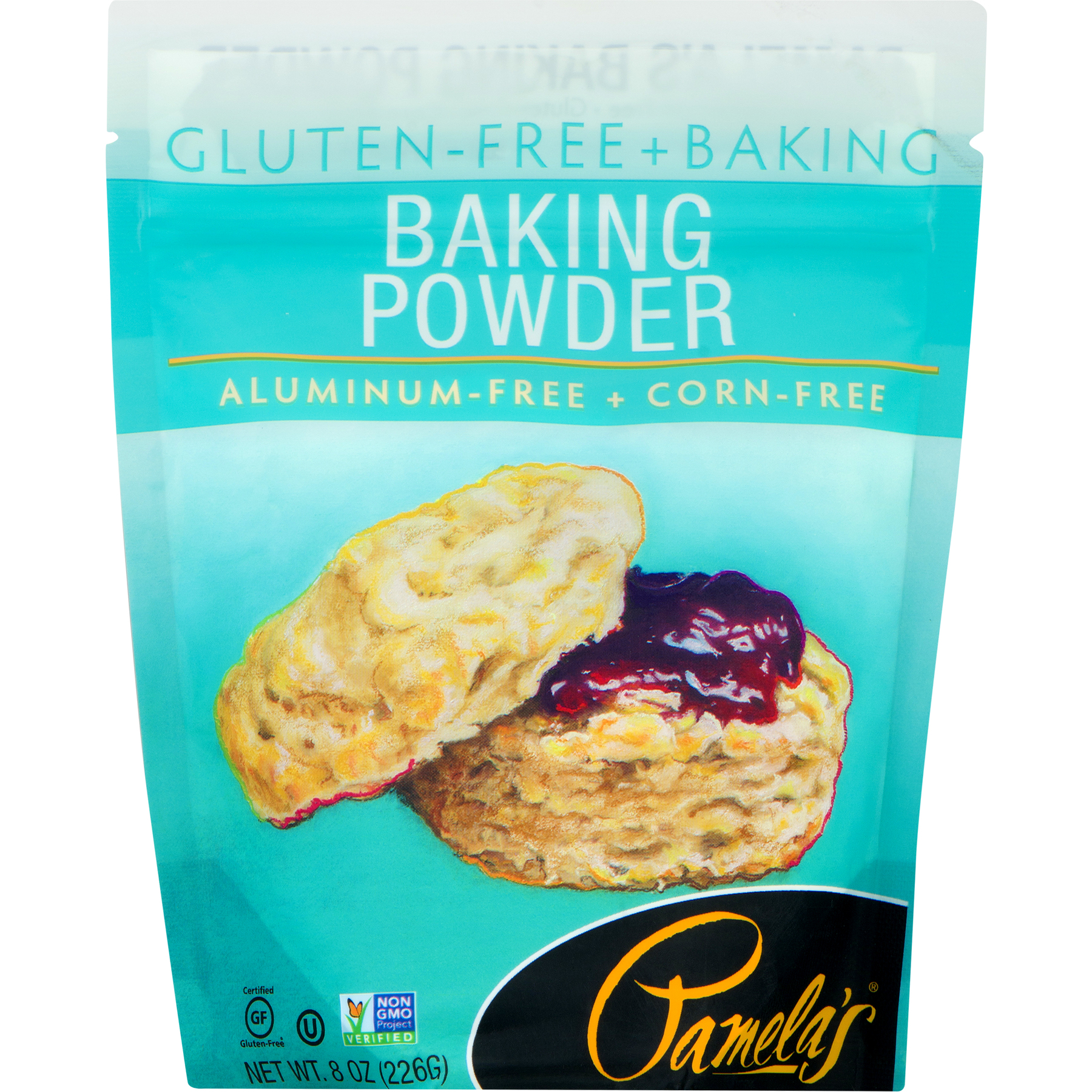Pamela's Products Gluten Free Baking Powder -- 8 Oz