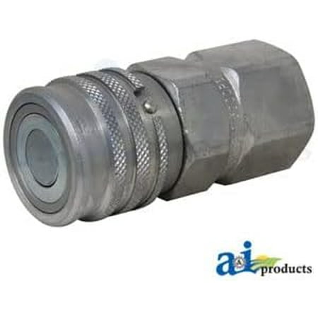 A-FEM--8FP-NL Coupler  Female Flat Face; FEM Series  ISO16028 3001-1212 31-0700 Farm OYL