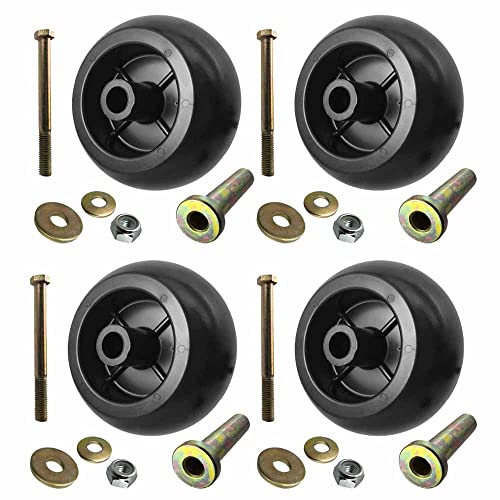 4Pk Deck Wheel Kit for Exmark 116-9981 1-603299 99-2842 Type a 103-7263 103-4051