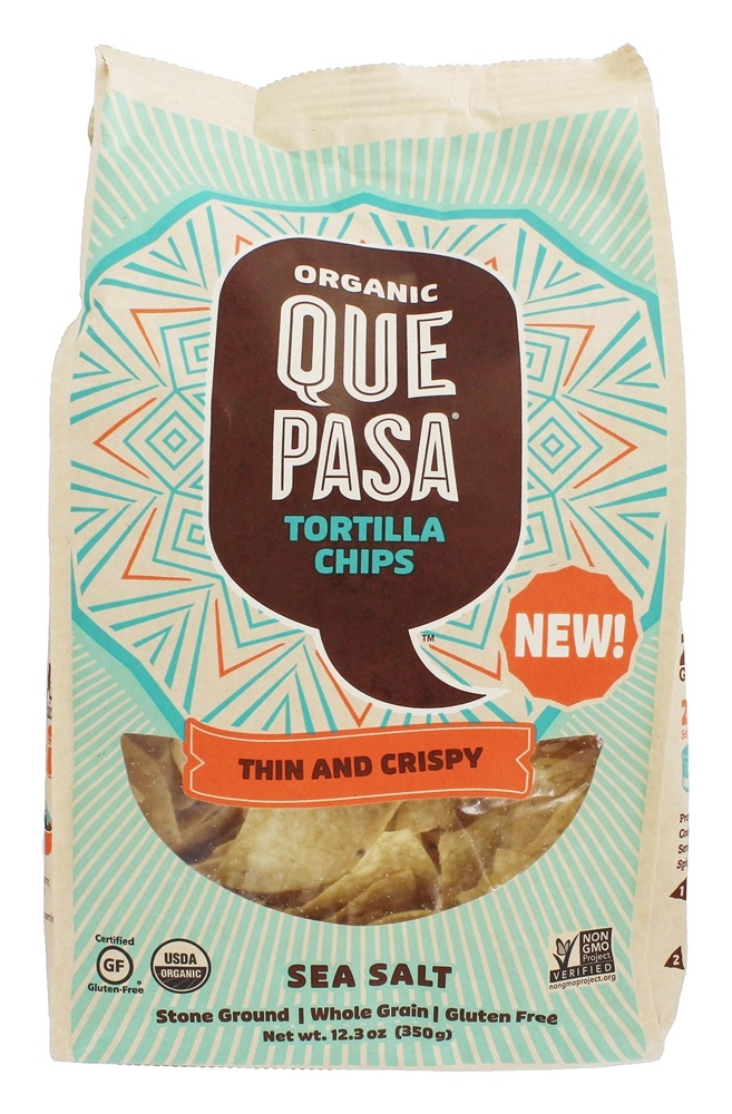 Nature's Path Organic - Que Pasa Organic Tortilla Chips Sea Salt - 12.3 Oz.