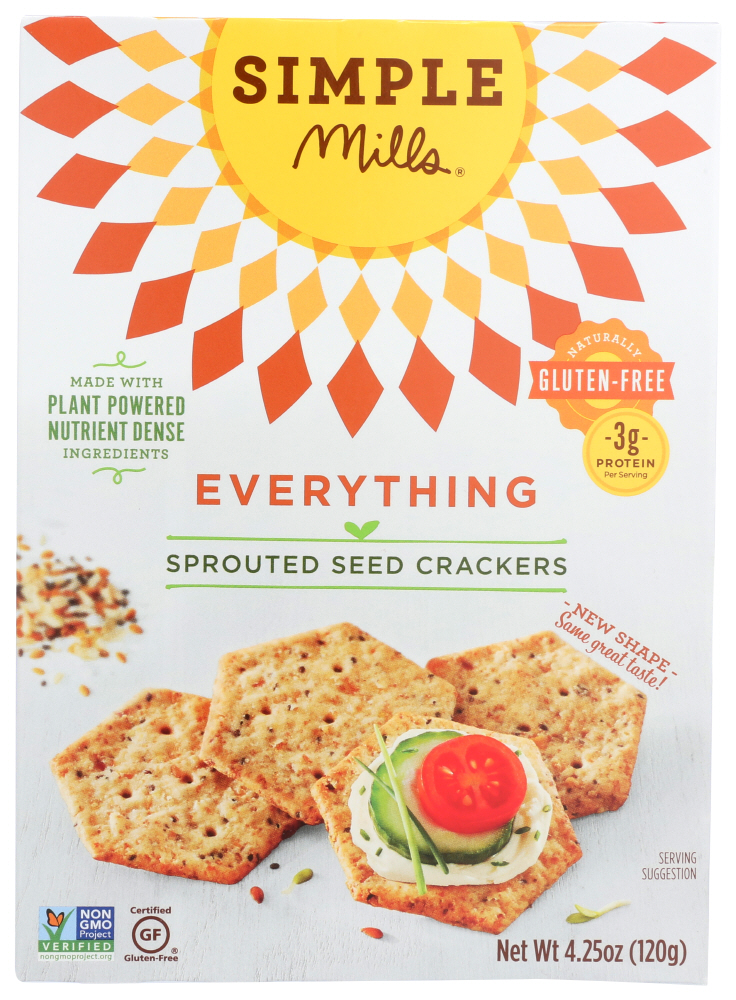 Sprouted Seed Crackers