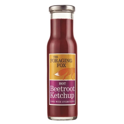 Foraging Fox Beetroot Ketchup Hot -- 9 Oz