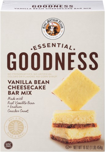 King Arthur Vanilla Bean Cheesecake Bar Mix