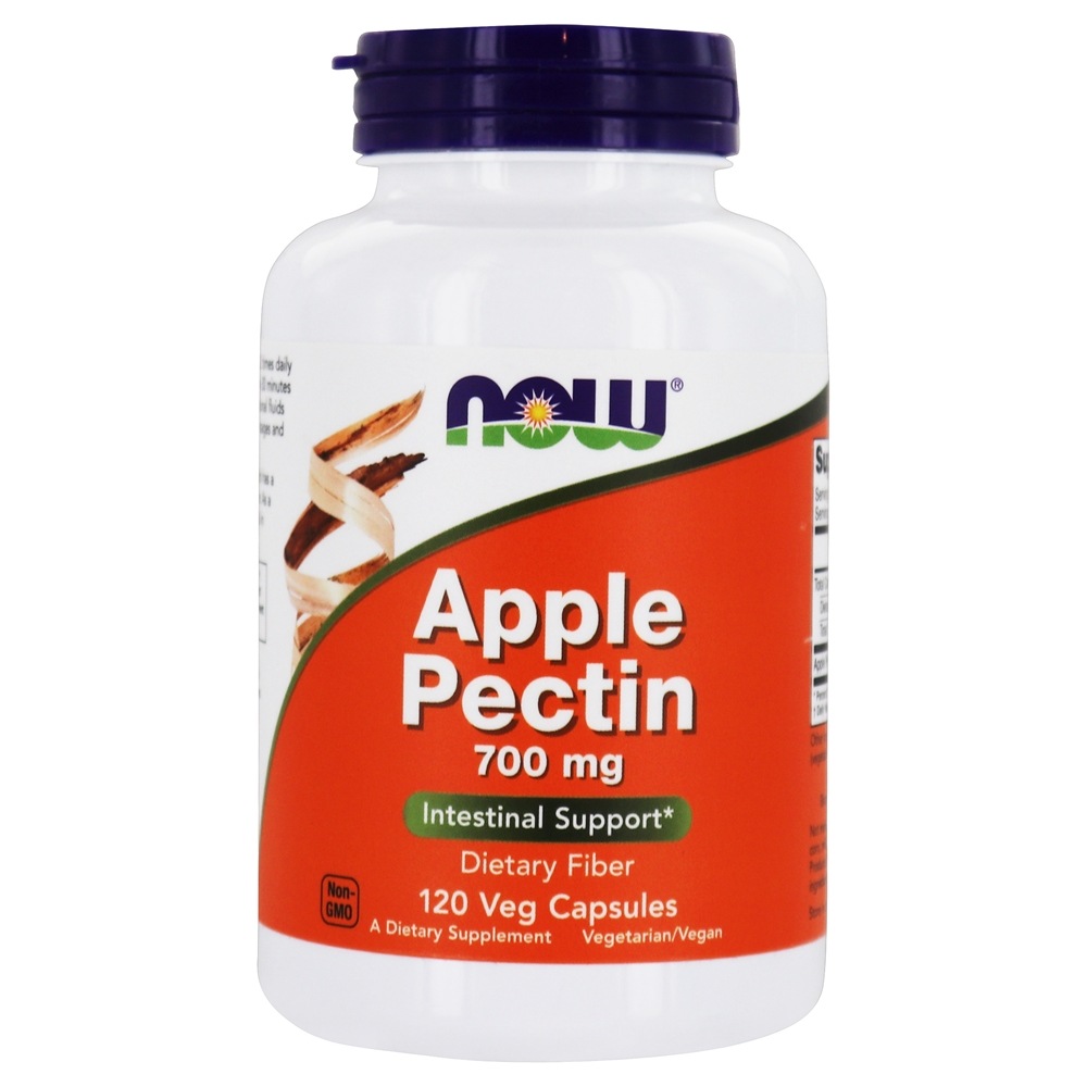 NOW Foods Apple Pectin 700 Mg 120 Capsules