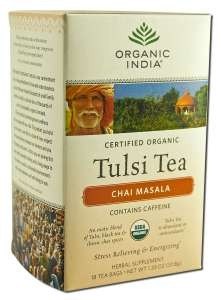 Organic Tulsi Tea Chai Masala 18 Ct By Organic India