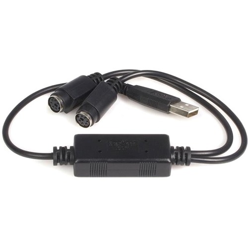 StarTech.com USB to PS/2 Adapter  Keyboard and Mouse