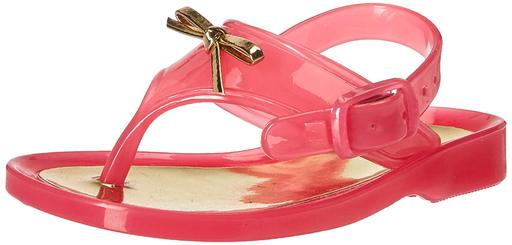 Baby Deer Girls' 01-5325 Sandal, Fuchsia 4 Child US Toddler