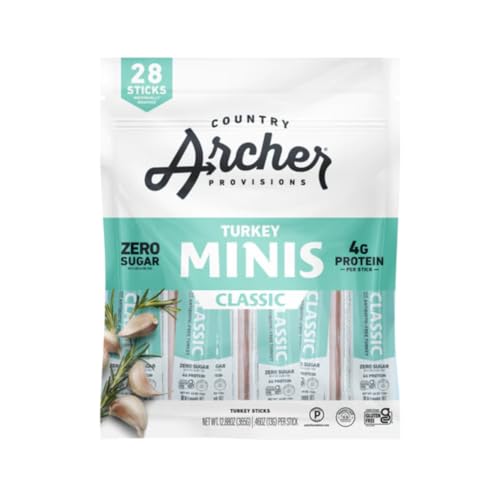 Country Archer Mini Rosemary Turkey Sticks (0.46 Oz.  28 Pk.)