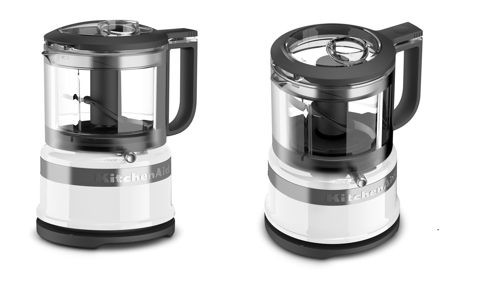 Restored Premium KitchenAid 3.5 Cup Mini Food Chopper Processor  White (Refurbished)