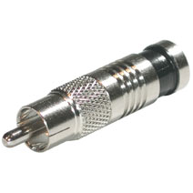 10pk Rg6 Rca Compression Conn