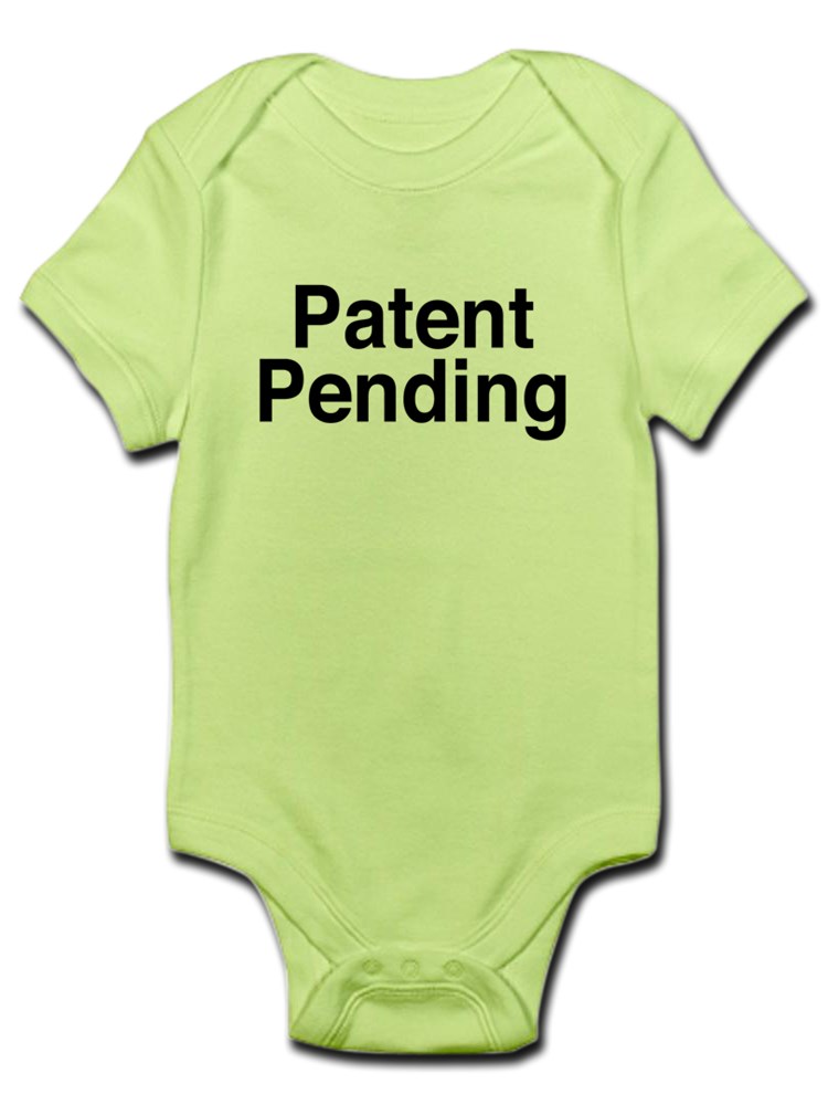 CafePress - Patent Pending Infant Bodysuit - Baby Light Bodysuit