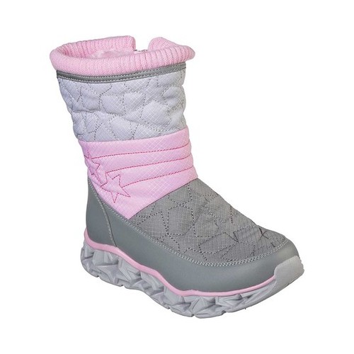 Skechers Galaxy Lights-TBD 20054L - Girls 12.5 Toddler Grey Boot Medium