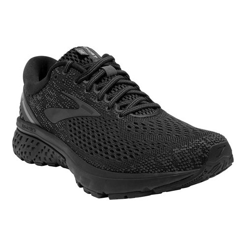 Brooks Ghost 11 Men's Running Shoes Black/Ebony Size 11 Width 4E - Extra Wide