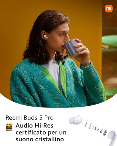 Xiaomi Redmi Buds 5 Pro Headset True Wireless Stereo (TWS) in-ear Call thumbnail