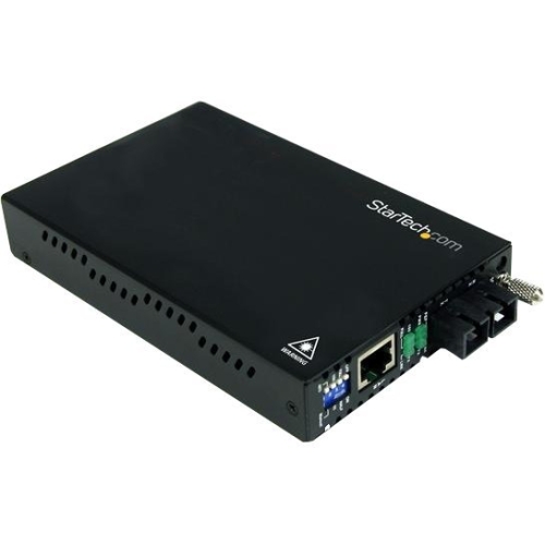 StarTech 10/100 Mbps Single Mode Fiber Media Converter SC 30 Km