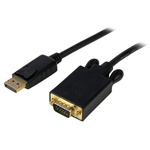 StarTech 3 Ft DisplayPort to VGA Adapter Converter Cable ? Black