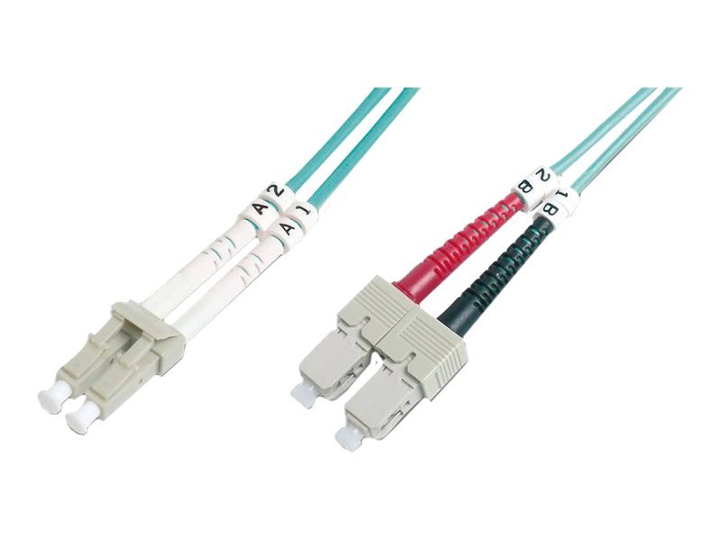 Digitus Fiber Optic Multimode Patch Cord. OM4. LC / SC