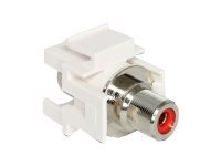 DeLOCK - Modularer Einschub (Kopplung) - RCA - Rot (86305)