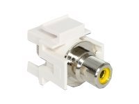 DeLOCK - Modularer Einschub (Kopplung) - RCA - Gelb (86306)