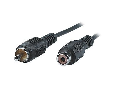 Value 11.99.4325 RCA VHS Cable Black 5m 1x RCA Plug to 1x RCA Socket