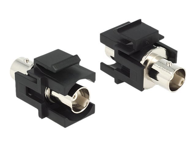 DeLOCK - Modularer Einschub (Kopplung) - BNC - Schwarz (86351)