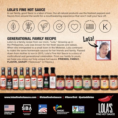Lola's Fine Hot Sauce Mango Ginger Scotch Bonnet - 5 Fl Oz thumbnail