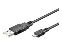 Wentronic - USB-Kabel - USB Typ a, 4-polig (M) - 5-polig Micro-USB Typ B (M) - 60cm (USB/USB2.0) (93922)