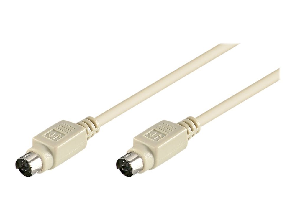 Wentronic PS/2 Anschlusskabel - PS/2 Stecker - PS/2 Stecker - 2m
