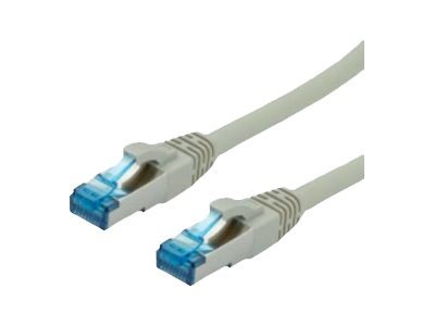 VALUE - Patch-Kabel - RJ-45 (M) - RJ-45 (M) - 3 M - SFTP, PiMF -Cat.7 Rohkabel - Gepresst - Grau (21.99.0853)