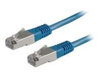 Roline21.15.13, 300mm Cat6, Blue RJ45 to Male RJ45 Male