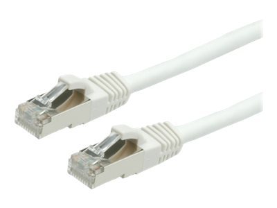 Value S/FTP Patch Cord Cat.6, Halogen-free, White, 2m