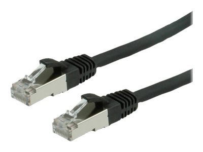 VALUE S/FTP-(PiMF-)Patchkabel Kat.6, LSOH, Schwarz, 5m (21.99.1265)