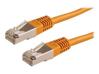 ROLINE S/FTP-(PiMF-)Patchkabel Kat.6, Orange 1,0m (21.15.1337)