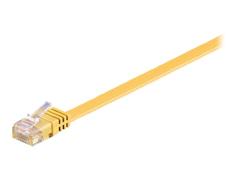 Wentronic RJ-45 CAT6 1m - RJ-45 - RJ-45 - Männlich/männlich - Cat6 - U/UTP (UTP) - Gelb (96402)