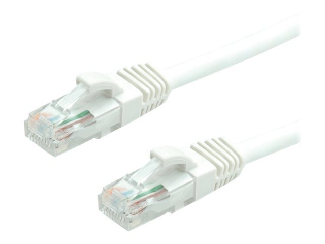 VALUE - Patch-Kabel - RJ-45 (M) Bis RJ-45 (M) - 3 M - UTP - CAT 6a - Geformt, Ohne Haken - Weiß, RAL 9003 (21.99.1473)