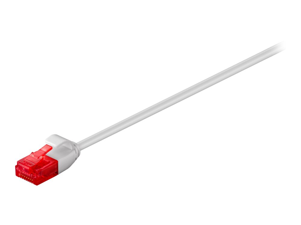 Wentronic Goobay - Patch-Kabel - RJ-45 (M) Bis RJ-45 (M) - 2,0m - UTP - CAT 6 - Grau (93751)