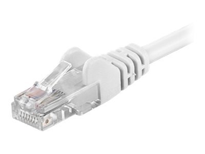 Wentronic Goobay CAT 5e Patchkabel, U/UTP, Weiß, 0.25 M - CCA Kupfergemisch (68614)