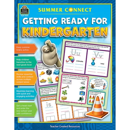 Teacher Created Resources Summer Connect: Getting Ready for Kindergarten (TCR 9201)