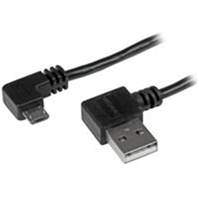 StarTech.com 1m 3 Ft Micro-USB Cable with Right-Angled Connectors - M/M - USB a to Micro B Cable