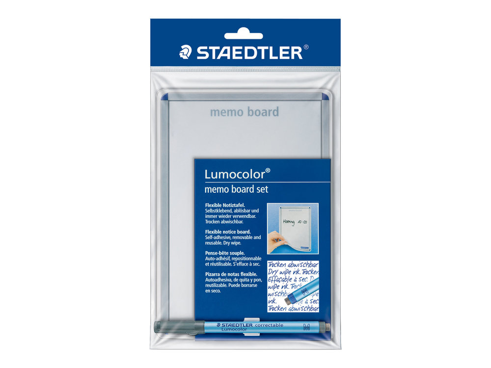 Staedtler 641 Memo Board Transparent 148x210mm Detachable Film Inc