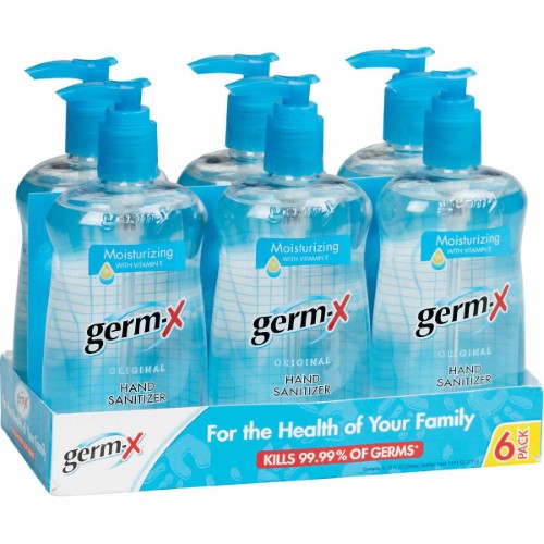 Germ-X Original Hand Sanitizer, 12 Fl. Oz, 6-count