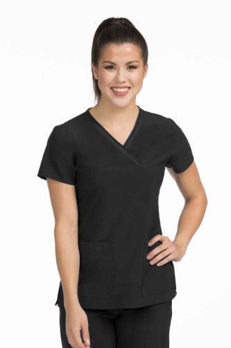 Activate by Med Couture Women's 8532 Mesh Fluid Top