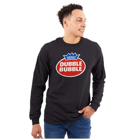 Vintage Dubble Bubble Gum Double Logo Long Sleeve TShirt Men Women Brisco Brands X