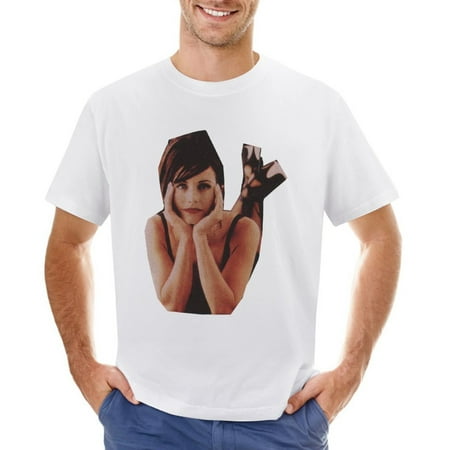 Woman Laying in Heels Men’s Graphic T-shirt Vintage Short Sleeve Sport Tee White L