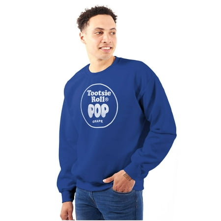 Grape Flavored Tootsie Roll Pop Unisex Plus Size Sweatshirt Brisco Brands 3X