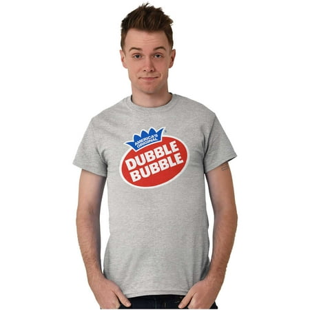 Vintage Dubble Bubble Gum Double Logo Men S Graphic T Shirt Tees Brisco Brands 5X