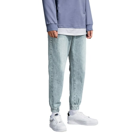 GWAABD Men S Dress Pants Expandable Waist Mens Drawstring Elastic Waist Pencil Pants Streetwear Trousers Casual Jeans