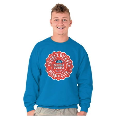 Vintage Dubble Bubble Club Gum Logo Sweatshirt for Men or Women Brisco Brands 2X